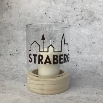 Windlicht „Holz“